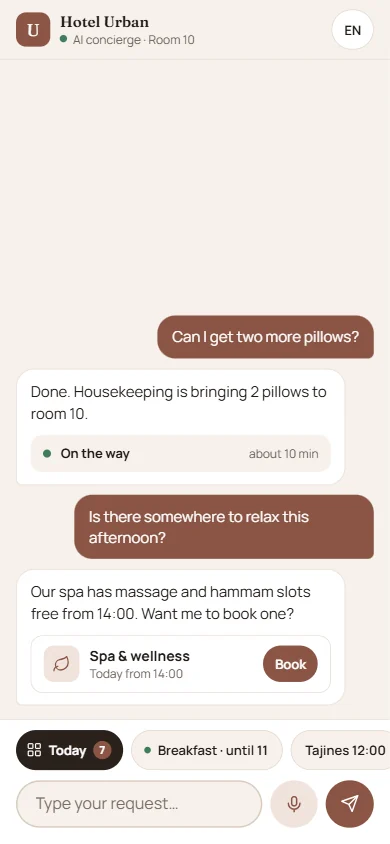 Conversation and tracking